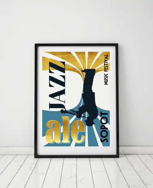 Plakat jazz Super okazja