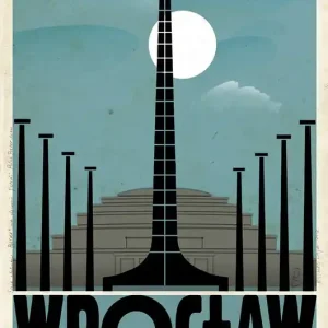 Premium Plakat Wrocław (R. Kaja) 98x68 cm