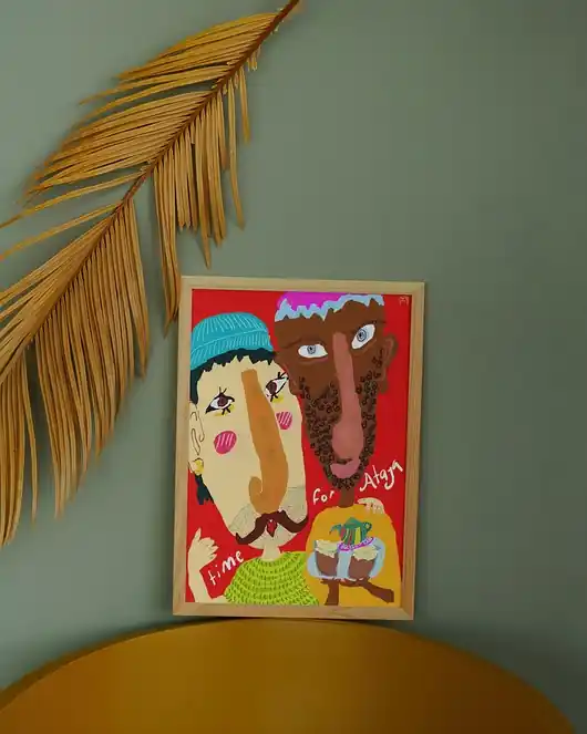 Ilustracja "Time for Ataya" Wyprzedaż