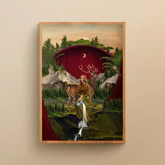 Plakat Everything Flows Darmowy zwrot