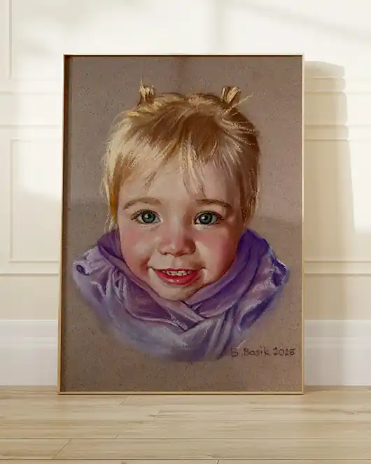 Tylko do końca tygodnia Portret dziecka na zamówienie