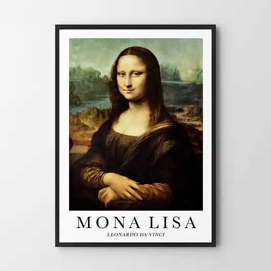 Plakat Mona Lisa w klasycznej wersji Zniżka