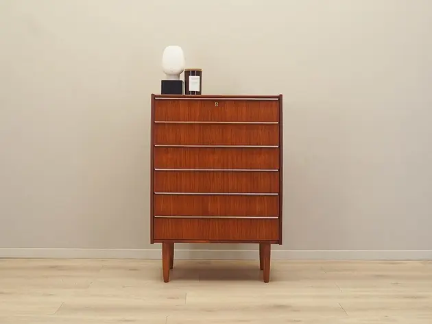 Nowość Komoda tekowa, duński design, lata 70, produkcja Dania