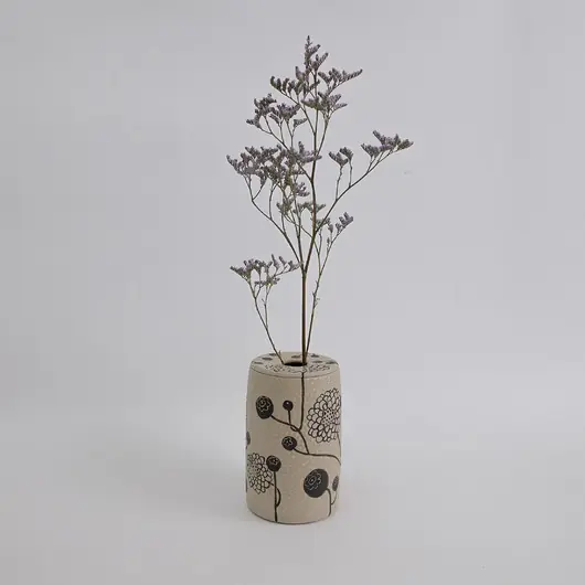 Wazon ceramiczny z przykrywką w borówki 02 Darmowy zwrot