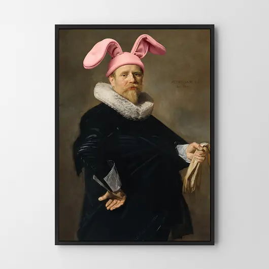 Plakat Funny Bunny - różne formaty Zniżka