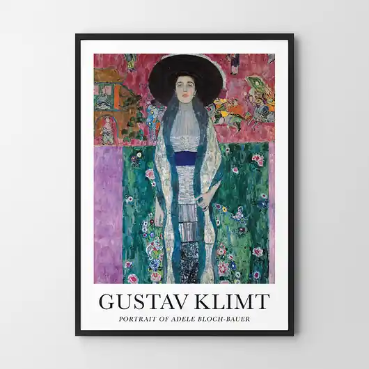 Ograniczona ilość Plakat Gustav Klimt Adele Bloch-Bauer