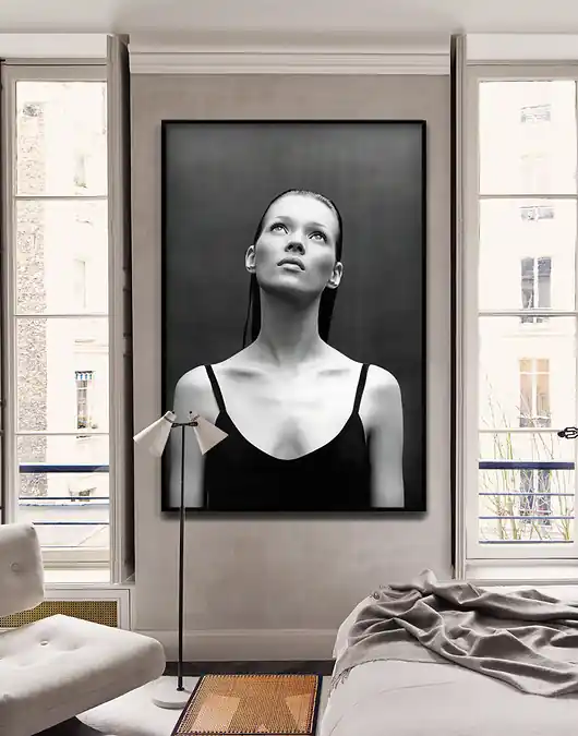Kate Moss - oraz na płótnie lub plakat Dostępne od ręki