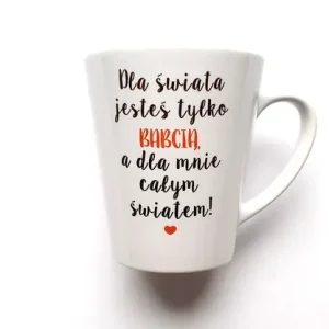 Bezpieczna płatność Kubek Latte dla Babci