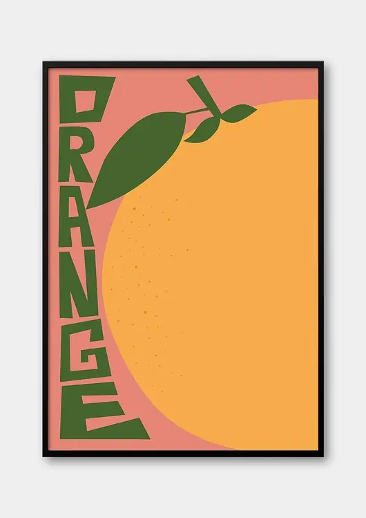 Plakat Pomarańcza/Orange Szybka dostawa