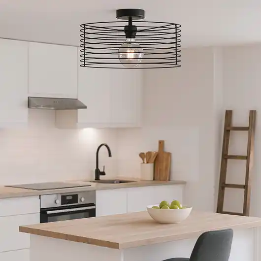 Hit sprzedaży Lampa sufitowa do kuchni ANORI druciany żyrandol w stylu loft