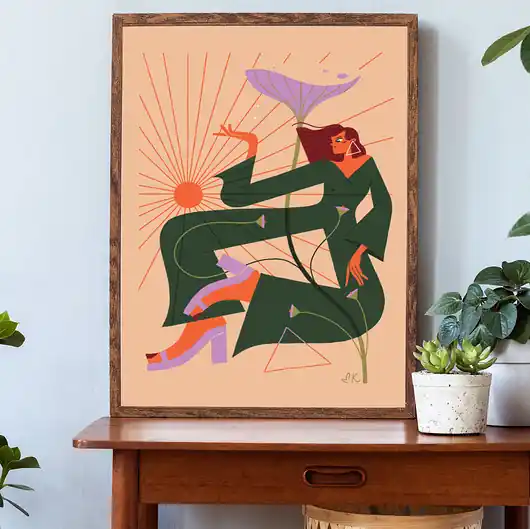 Plakat Shroom Lady II Kup teraz