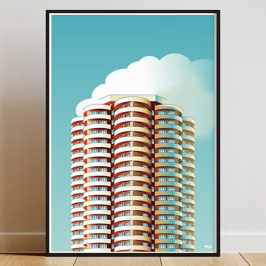 Kukurydza - plakat z symbolem Katowic Tylko do końca tygodnia