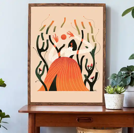 Nie przegap Plakat Shroom Lady I