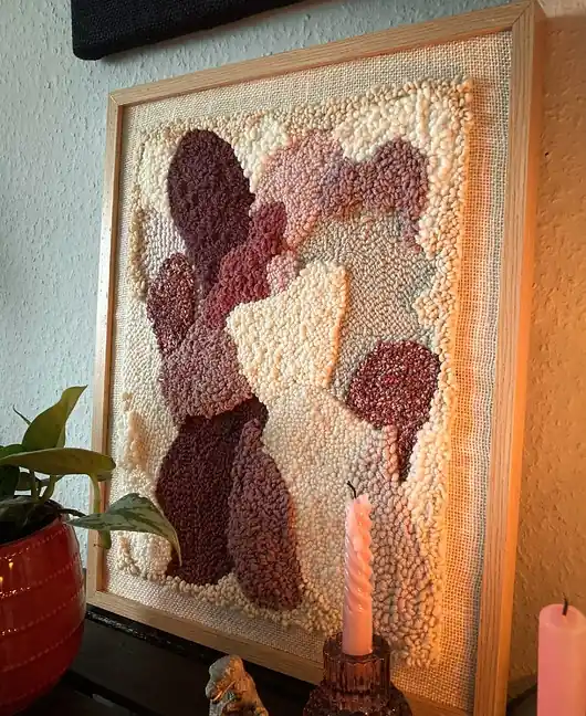 Ostatnie sztuki Obrazek 3d punch needle boho