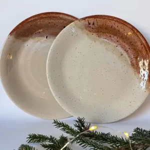 Nowość Talerzyki ceramiczne "Lisi ogon"