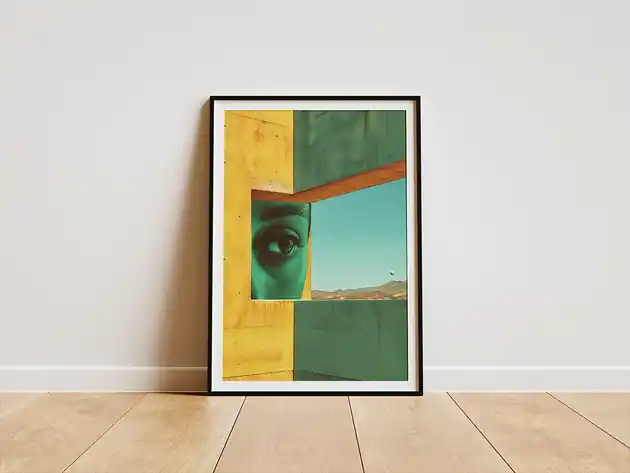 Zamów teraz Plakat - Green Eye vision
