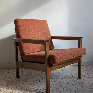 Promocja Fotel klubowy PRL, boucle