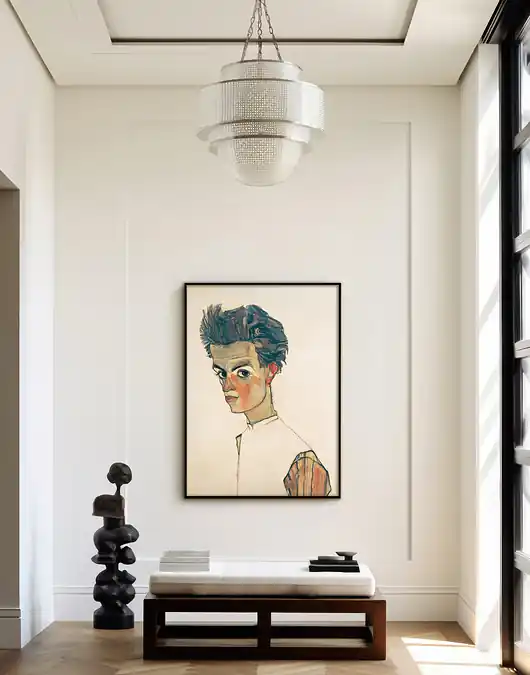 Egon Schiele - obraz na płótnie lub plakat Niska cena
