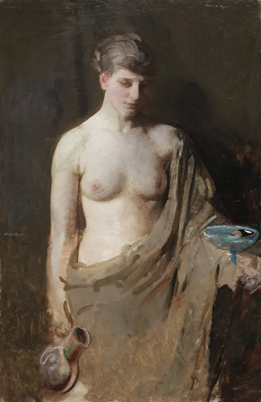 Premium Hebe - Abbott Handerson Thayer - obraz na płótnie