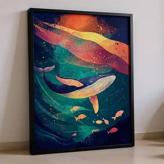 Szybka wysyłka Plakat - Deep down