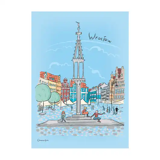 Do wyczerpania zapasów Plakat A4 Wrocław Pręgierz