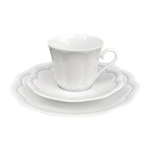Nie przegap Zestaw śniadaniowy Schirnding Bavaria lata 60. porcelana art d