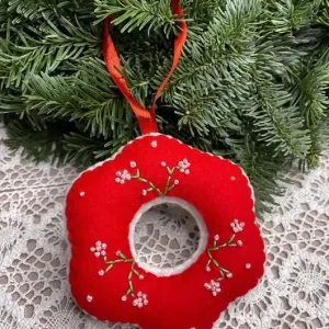 Dostępne od ręki Zestaw świątecznych zawieszek 09