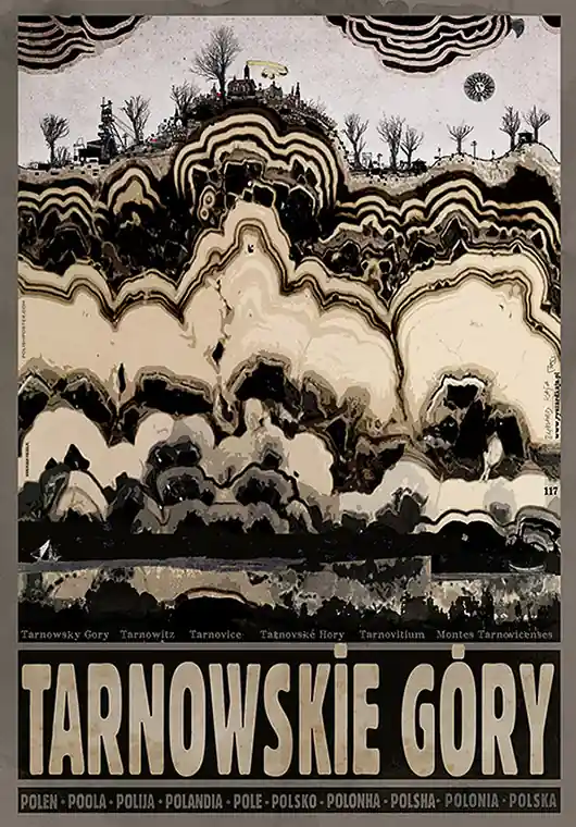Łatwy zwrot Plakat Tarnowskie Góry (R. Kaja) 98x68 cm