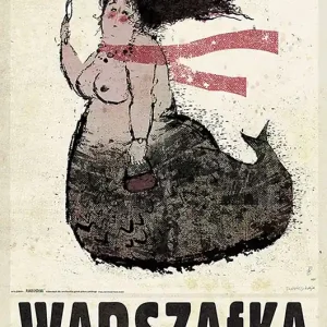 Niska cena Plakat Warszafka (R. Kaja) 98x68 cm