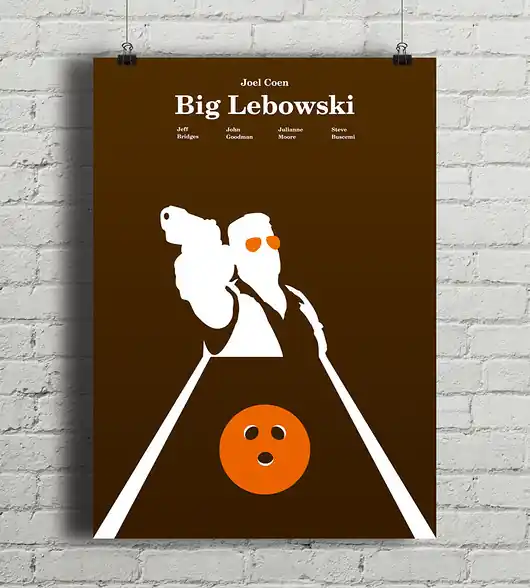 Plakat Big Lebowski Dostępne od ręki