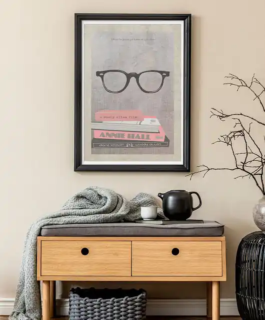 Ekspresowa dostawa Annie Hall - Woody Allen - plakat fine art