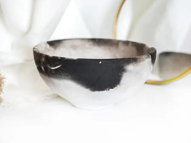 Promocja Unikatowa miseczka ceramiczna, rustykalna