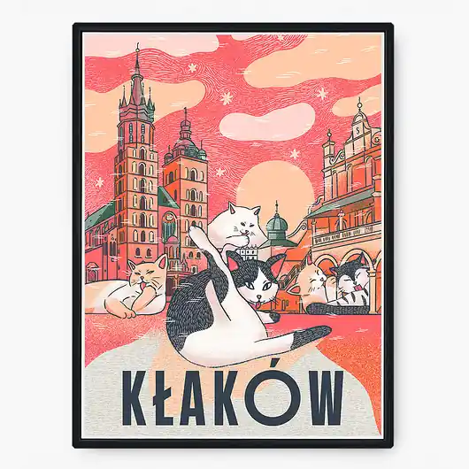 Plakat Kłaków Bezpieczna płatność