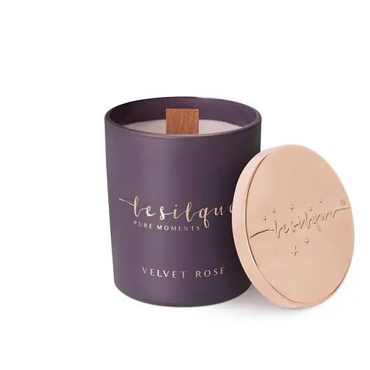 LE SILQUE Świeca sojowa zapachowa VELVET ROSE 300g Nowy