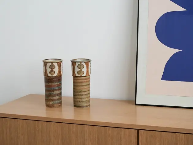 Wazon ceramiczny, duński design, lata 60, S Wyprzedaż