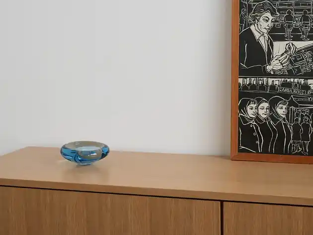 Półmisek szklany, duński design, lata 60, Holmegaard, Per Lütken Szybka dostawa