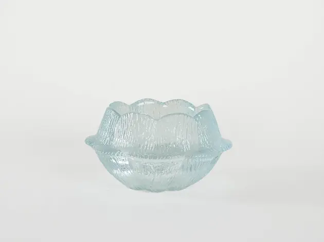 Misa szklana, duński design, lata 80, Holmegaard, Sidse Werner Dostępne od ręki