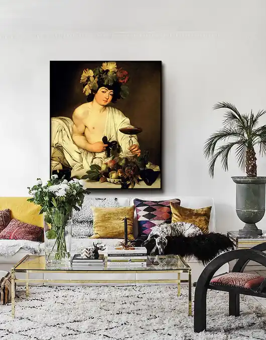 Tani Bachus - Caravaggio - obraz na płótnie lub plakat