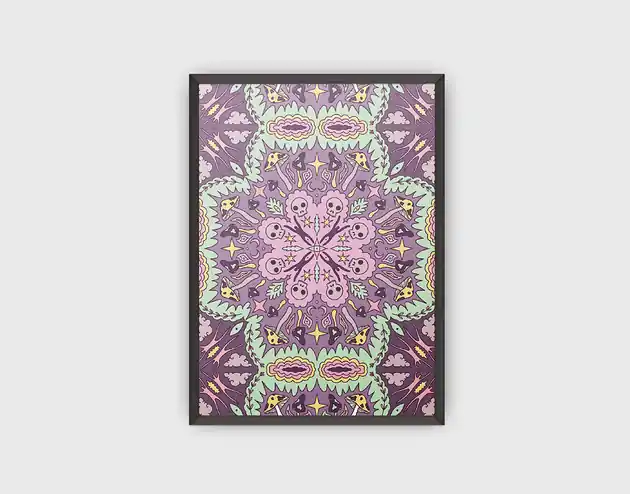 Ekspresowa dostawa Plakat Caleidoscope