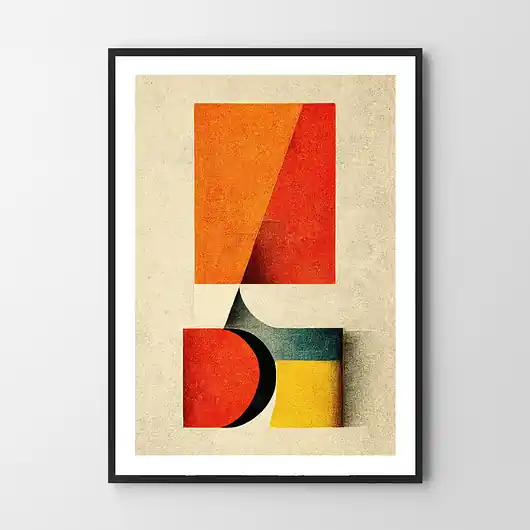 Plakat Geometryczna Abstrakcja Oferta limitowana
