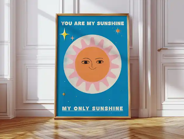 Dodaj do koszyka Plakat My sunshine
