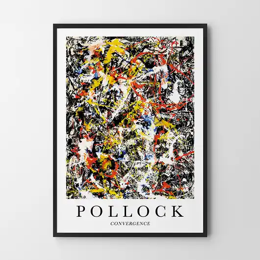 Plakat Pollock Convergence Premium