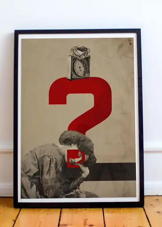 Plakat Stuck Ekspresowa dostawa