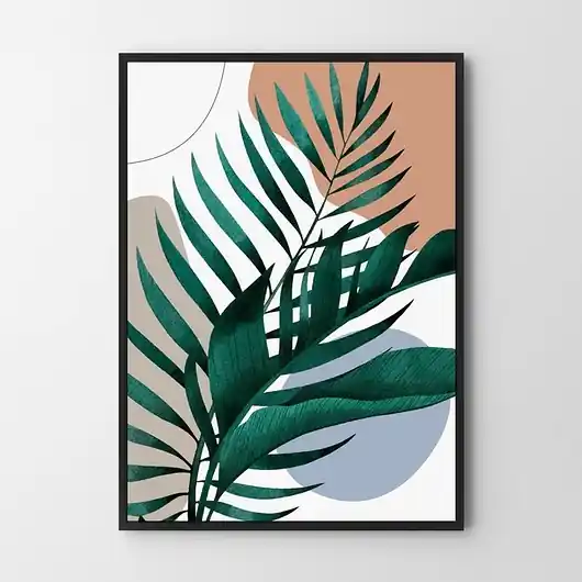 Zamów teraz Plakat Boho liście