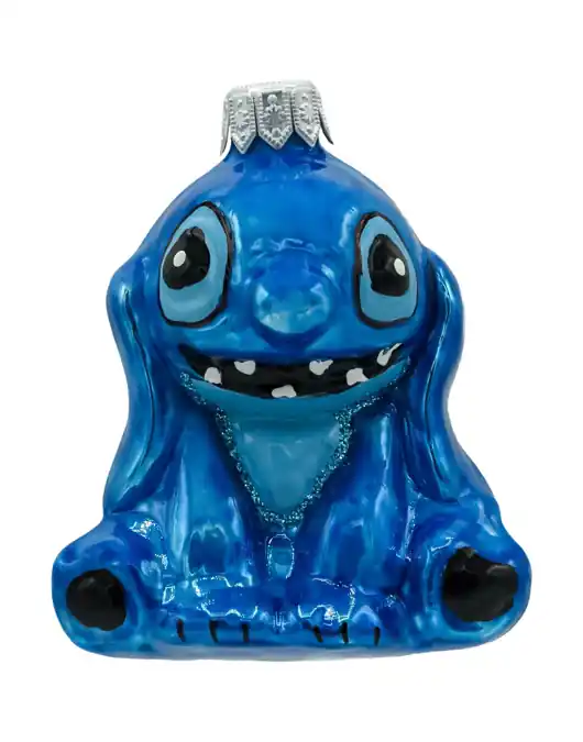 Bombka choinkowa Stitch niebieski Szybka dostawa