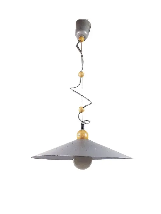 Lampa wisząca z lat 80. Bezpieczna płatność