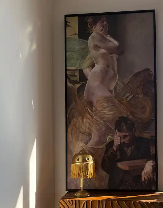 Popularny "Wizja"- Jacek Malczewski - obraz na płótnie lub plakat