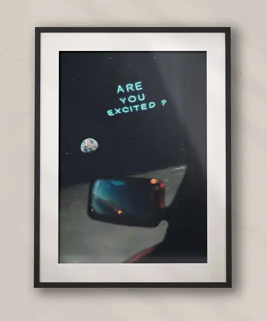 Tani Plakat Highway - Kolaż Fine Art - Dekoracja Ścienna Do Salonu