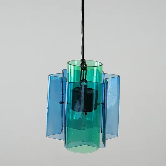 Bezpieczne zakupy Lampa wisząca, włoski design, lata 70, produkcja Włochy