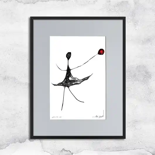 Hit sprzedaży Minimalistyczna grafika z ramą - nr 85